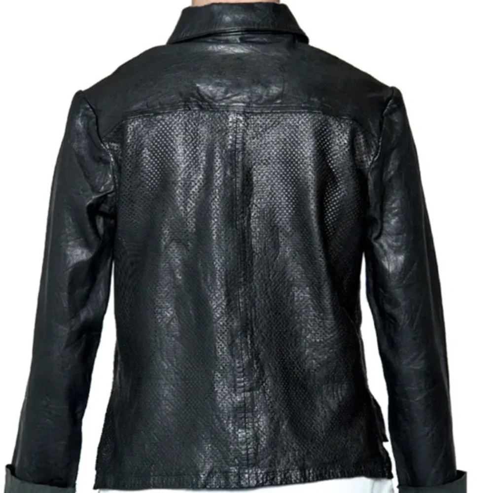 Bano eeMee Leather Cropped Jacket, XS